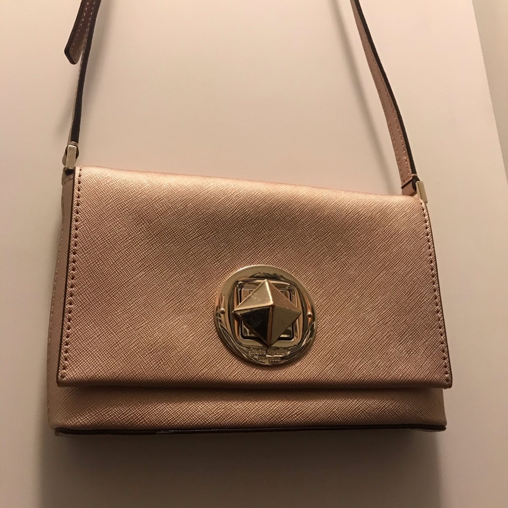 Kate Spade Rose Gold Crossbody